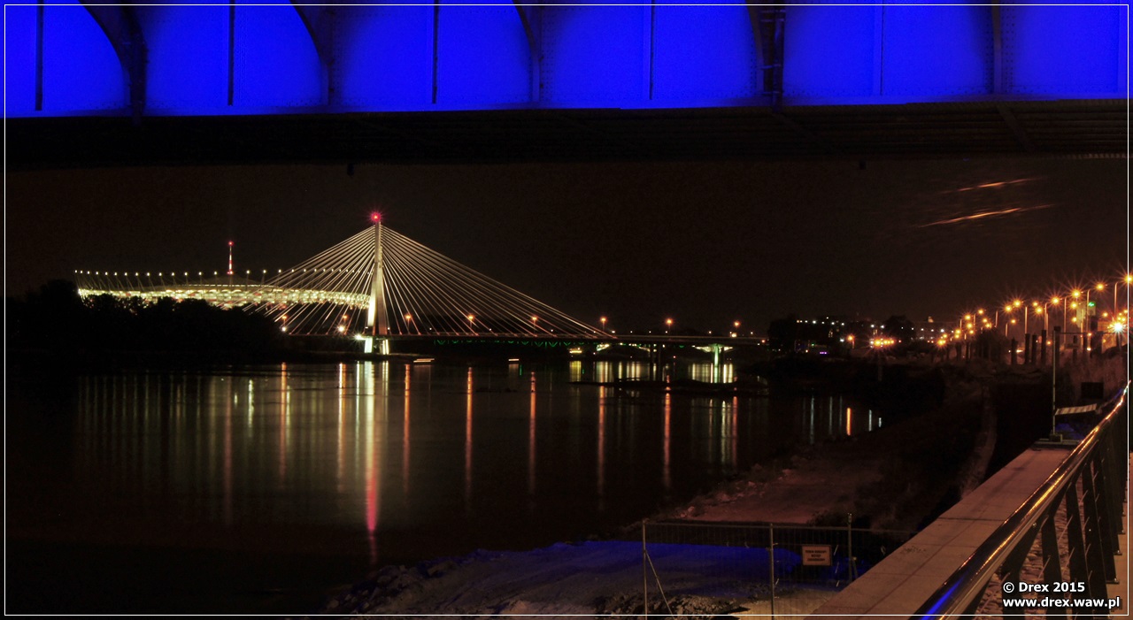 Most Świętokrzyski i Stadion Narodowy