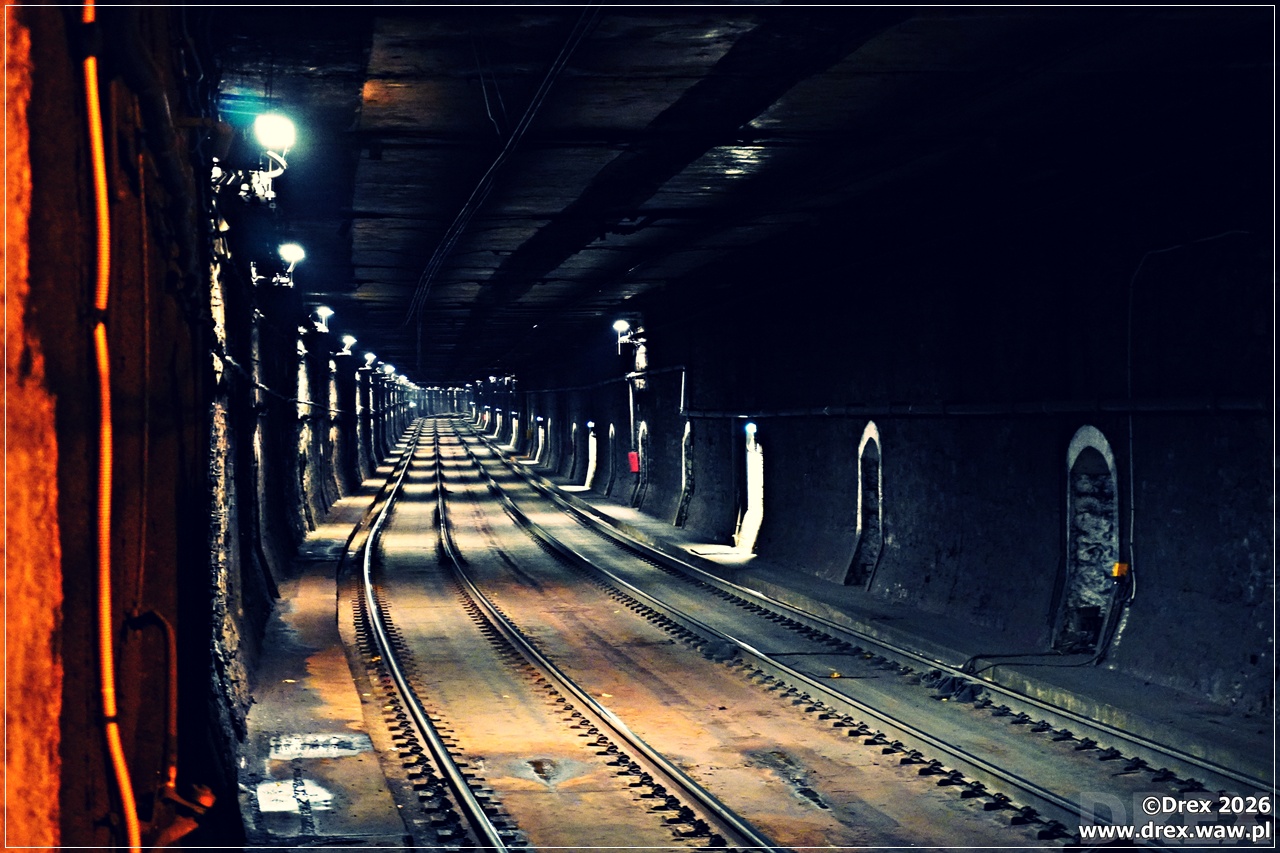 Tunel kolejowy do Dworca Centralnego